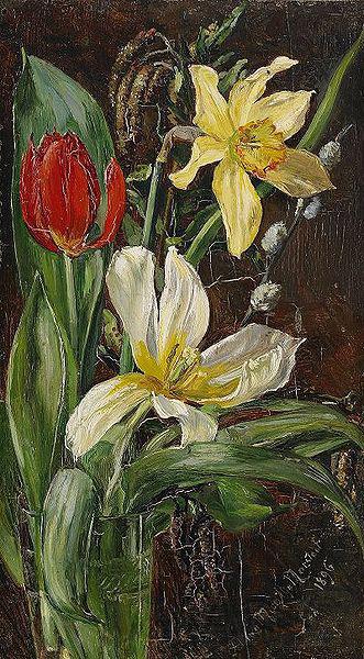 Anna Munthe-Norstedt Still Life with Flowers Spain oil painting art